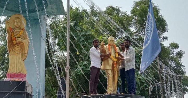 जिवती तालुक्यातील पुनागुडा येथे धम्मचक्र प्रवर्तन दिन मोठ्या थाटामाटात साजरा.