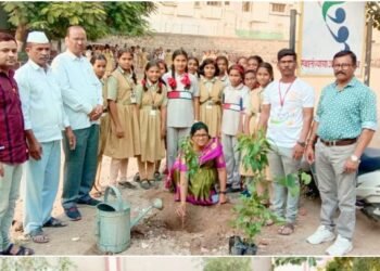 नाशिक: १६ ऑक्टोबर जागतिक अन्न दिन तसेच घटस्थापना व नवरात्री उत्सव निमित्त वृक्षारोपण सामाजिक उपक्रम.