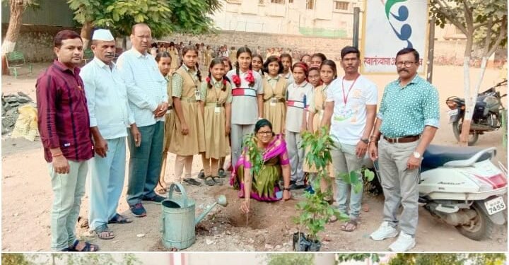 नाशिक: १६ ऑक्टोबर जागतिक अन्न दिन तसेच घटस्थापना व नवरात्री उत्सव निमित्त वृक्षारोपण सामाजिक उपक्रम.