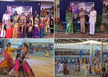 हिंगणघाट येथील स्कूल ऑफ स्कॉलर्सच्या वतीने  गरबा नाईटचे आयोजन.