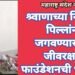 श्र्वाणाच्या निरागस पिल्लांना जगवण्यासाठी जीवरक्षक फाउंडेशनची धडपड.