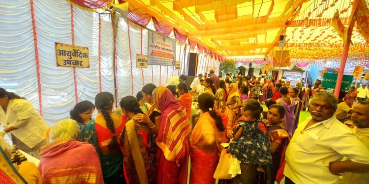 समर्पण फाऊँडेशन सावनेर तर्फे भव्य रोगनिदान, रक्तदान व मोफत औषधोपचार शिबिर संपन्न.