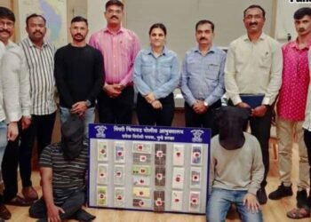 भोसरी येथिल मोबाईल शॉपी घरफोडी चा गुन्हा दरोडा विरोधी पथकाकडुन उघड, दोन आरोपी अटक व ११,६८,२७० रुपयांचा मुद्देमाल जप्त