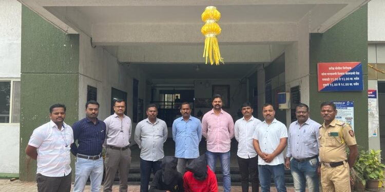 वाकड पोलीस स्टेशन तपास पथकाची दमदार कामगिरी !फ्लिपकार्टच्या हब मधुन मोबाईल चोरी करणा-या दोन डिलीव्हरी बॉयला अटक…