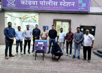 कोंढवा पोलीस स्टेशन तपास पथकाची दमदार कामगिरी ! २ पिस्टल व ४ जिवंत काडतुसे जप्त