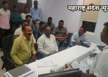 गिमाटेक्स वणी युनिट येथे ईएसआयसी अधिकाऱ्यांची भेट, कामगारांना जास्तीत जास्त सुविधा देण्याचे कंपनी व्यवस्थापनाला आवाहन.