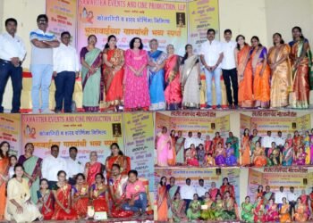 हिंगणघाट येथे भुलाबाईच्या गाण्यांची स्पर्थेला उस्फूर्त प्रतिसाद, १५ समुहांचा सहभाग.