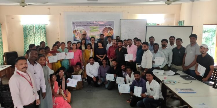 जलचर आधारित उपजीविकेच्या संधी” या विषयावर जलजीविका संस्थेची कार्यशाळा संपन्न.