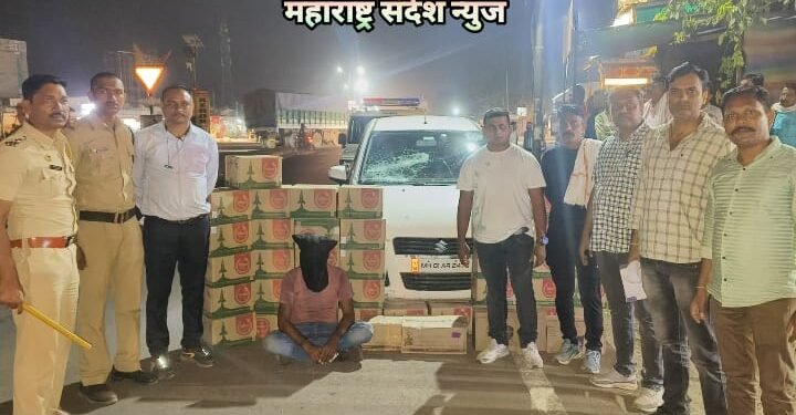 ग्रामपंचायत निवडणुक बंदोबस्त दरम्यान समुद्रपूर पोलीसांचे अवैध देशी व विदेशी दारूची धंद्यांवर धडक कार्यवाही.