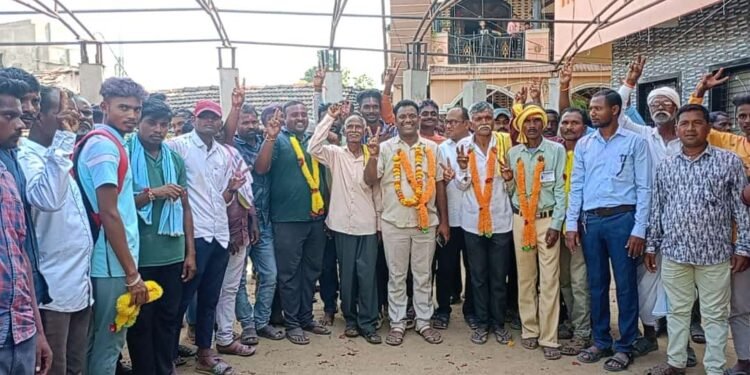 अहेरी तालुक्यात दोन्ही ग्राम पंचायत मध्ये आविसची सरशी, भाजपाला एकपण जागा नाही.