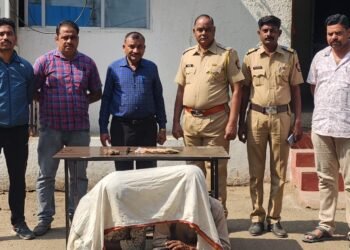 हिंगणघाट येथे आंतरराज्यातील चोरी करणारी टोळीला पोलिसांनी ठोकल्या बेड्या.