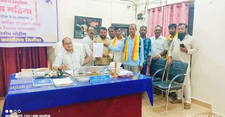 सोमनपल्ली गावात मुख्यमंत्री ग्राम सडक योजनेची सुरु असलेल्या बांधकामाच्या रस्त्याची चौकशी करा: सागर मूलकला