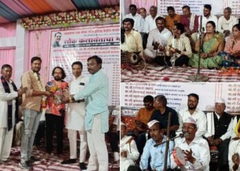 नागपूर जिल्हातील कळमेश्वर येथे लोक कलावंतांचा भव्य मेळावा उत्साहात संपन्न.