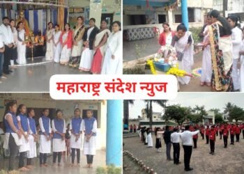 ज्ञानप्रभात विद्या मंदिर व विद्यालय सह्योगनगर, पिंपरी चिंचवड  पुणे येथे संविधान दिन उत्साहात साजरा.