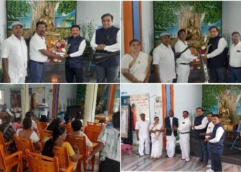 बौद्ध धम्म संस्कार संघ सांगली श्रवस्थी विहार संजय नगरच्या वतीने कार्तिक पौर्णिमा आणि संविधान दीन उत्साहात साजरा.