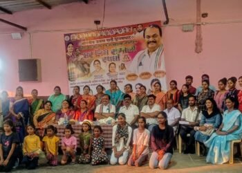 हिंगणघाट येथे भाजपच्या ‘घर तेथे रांगोळी ‘स्पर्धेला उस्फूर्त प्रतिसाद, १०७ स्पर्धकांचा सहभाग.