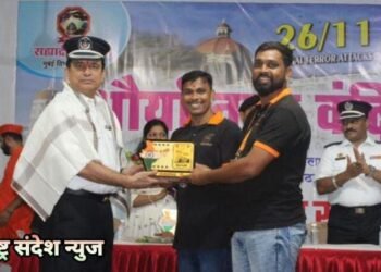 26 /11 मधील रियल हिरोंचे स्मरण आणि सन्मान, सह्याद्री प्रतिष्ठानच्या मुंबई विभागातर्फे आयोजन.