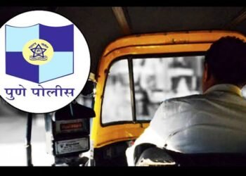 रिक्षाचोराने चक्क पोलीस कर्मचाऱ्याला रिक्षाच्या समोर फरफरट नेले, पोलिसांनी ठोकल्या बेड्या.