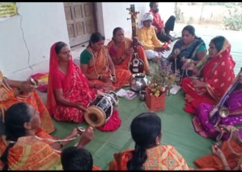 कार्तिक पौर्णिमा निमित्त धानोलीत भजन व महाप्रसादाचा कार्यक्रम संपन्न.