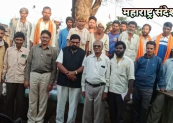 समाज क्रांति आघाडीचे राष्ट्रीय अध्यक्ष हंसराज शेंडे मेळघाटच्या दौऱ्यावर.