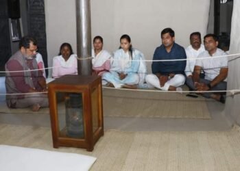 महिला व बालविकास मंत्री आदिती तटकरे यांची सेवाग्राम आश्रमास भेट, सेवाग्राम आश्रम निरंतर प्रेरणा देणारे स्थळ.