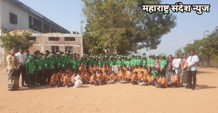 संतांच्या विचारांना कृतीतून साकारा स्वच्छता ही सेवा: रोशनी कांबळे, राष्ट्रीय हरित सेना व स्काऊट गाईडच्या वतीने राबविले शालेय परिसर स्वच्छता अभियान.