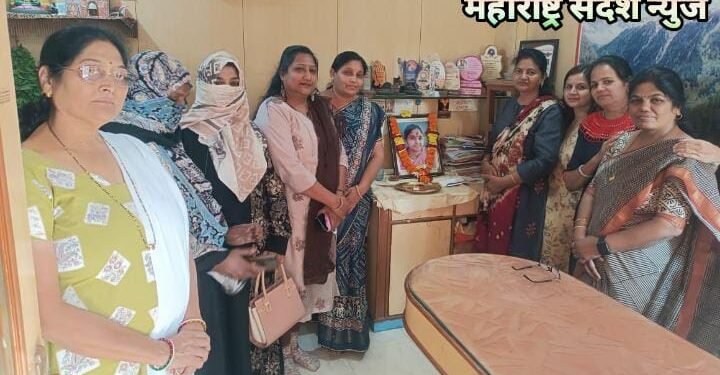 वीरस्री लताताई देशमुख पुण्यतिथी कार्यक्रमात, “परार्था प्राण ही द्यावे” ह्या तत्वाने वीरस्री लताताई जगल्या: मुमताज बी