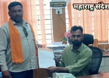 जिवती तालुक्यात पंचायत समिती बांधकाम विभागाच्या दुर्लक्षामुळे निकृष्ट दर्जाचे बांधकाम, ठेकेदार मालामाल.