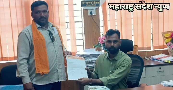 जिवती तालुक्यात पंचायत समिती बांधकाम विभागाच्या दुर्लक्षामुळे निकृष्ट दर्जाचे बांधकाम, ठेकेदार मालामाल.