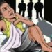 कामाचे आमिष दाखवून नागपूर येथील विवाहित महिलेची गुजरात येथे विक्री, मग तिघांनी केला बलात्कार.