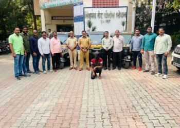 सिंहगड रोड पोलिस स्टेशन ची दमदार कामगिरी ! अॅटो रिक्षा चोरी करणाऱ्या सराईत आरोपीस केली अटक