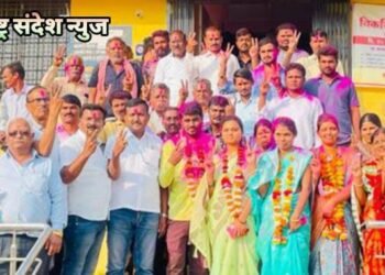 बोरखेडी (रेल्वे) ग्राम पंचायत उपसरपंचपदी राष्ट्रवादी काँग्रेसचे सुनील ढोके यांची बिनविरोध निवड.