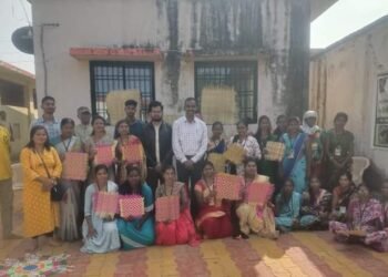 बीआरटीसी च्या नाविन्यपूर्ण उपक्रम, बांबू विणकाम प्रशिक्षणातून महिलांना मिळाले उपजीविकेचे साधन.