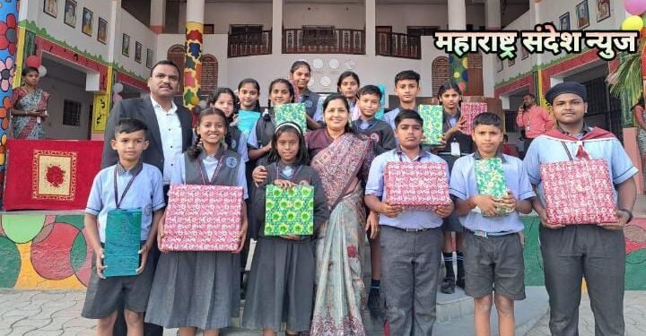 स्व. देवकीबाई बंग विद्यालय हिंगणा येथे नववर्षाच्या पर्वावर आनंद मेळावा उत्साहात संपन्न.