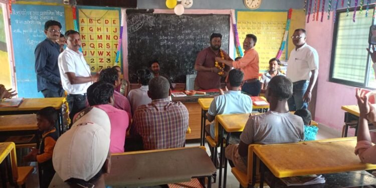 जिल्हा परिषद उच्च प्राथमिक केंद्र शाळा राजाराम येते शाळा व्यवस्थापक समिती गठीत.