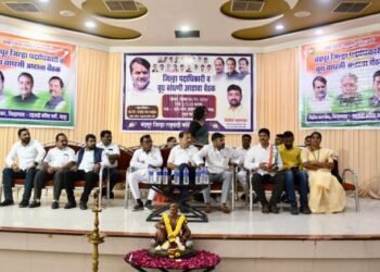 राष्ट्रवादी काँग्रेस पक्षाची चंद्रपूर येथे जिल्हा आढावा बैठक संपन्न, नव्या पदाधिकाऱ्यांच्या नियुक्त्या जाहीर.