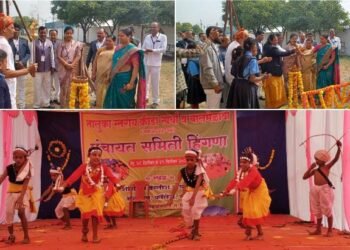 हिंगणा तालुकास्तरीय क्रीडा व सांस्कृतिक महोत्सवात स्पर्धकांचा उत्स्फूर्त सहभाग, टाकळघाट केंद्राने मिळवली चॅम्पियन शिल्ड.