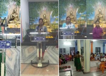 बौद्ध धम्म संस्कार संघ श्रावस्ती विहार सांगली येथे डॉक्टर आणि शिक्षिका यांच्या रूपात अवतरल्या आधुनिक जिजाऊ.