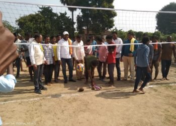 स्पर्धा म्हणजे कला कौशल्य दाखविण्याचे मंच: संदीप कोरेत मोंडीगुट्टा गावात व्हॉलीबॉल स्पर्धा प्रसंगी प्रतिपादन.