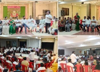 आगामी येणाऱ्या निवडणूकाच्या तयारी साठी राष्ट्रवादी काँग्रेस पक्षाची हिंगणघाट शहरातील पदाधिकारी बैठक संपन्न.