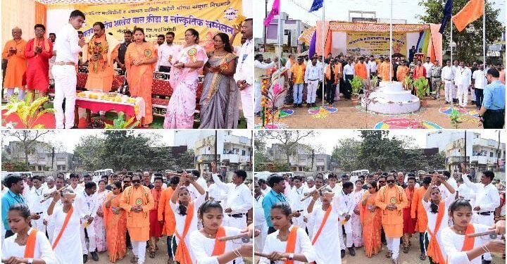 बाल क्रीडा संमेलनाच्या निधीत वाढ करण्यासाठी प्रयत्न करणार मंत्री धर्मरावबाबा आत्राम यांची ग्वाही.