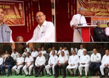 रत्न विद्या निकेतन व बन्सीलाल कटारिया हायस्कूल हिंगणघाट येथे प्रजासत्ताक दिन उत्साहात साजरा.