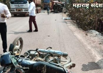 एटापल्ली तालुक्यातील तुमरगुंडा येथे ट्रॅक्टर व दुचाकींचा भीषण अपघात, बाप लेकीचा दुर्दैवी मृत्यू, गावावर शोककळा.