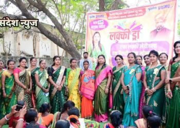 हळदी- कुंकू कार्यक्रमात एकत्र आले शेकडो महिला; माजी जि. प. अध्यक्ष भाग्यश्रीताई आत्राम यांचा उपक्रम.
