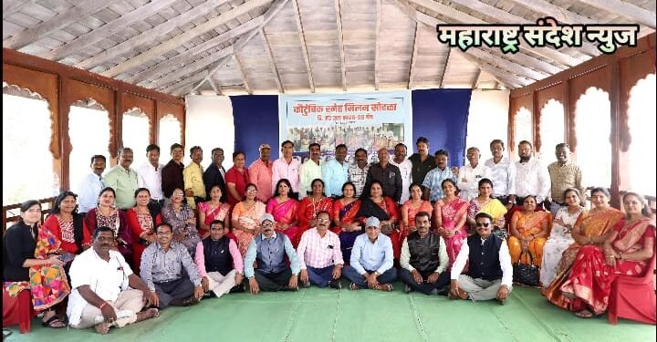 राजुरा येथे डि.एड 1996 – 98 बॅचचा कौटुंबिक स्नेह मिलन सोहळा उत्साहात संपन्न.