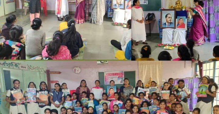 माता रमाई आंबेडकर यांची 126 वी जयंती बहुजन हिताय मुलींचे वसतिगृह विश्रांतवाडी येथे मोठ्या उत्साहात साजरी.