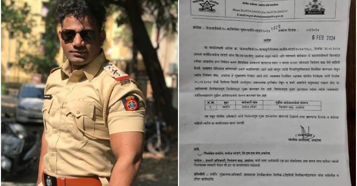 अकोला पोलीस अधीक्षक बच्चन सिंग यांचा अजब कारभार, चक्क पोलीस कर्मचारी निलंबित.