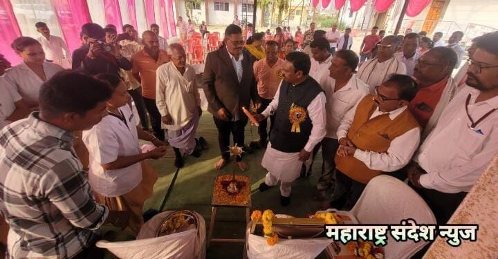 नागरिकांनी आपल्या आरोग्याची काळजी घेऊन दंत शिबिराचा लाभ घ्यावा: खासदार अशोक नेते यांचे जनतेला आव्हान.