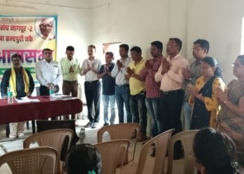 विदर्भ पटवारी संघटना ब्रम्हपुरी उप विभाग ब्रम्हपुरी यांच्या अध्यक्ष पदी चेतन चेनूरवार यांची निवड.