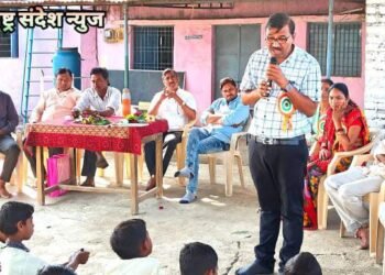 विद्यार्थ्यांना शिवरायांचे जीवन व कार्य समजावून सांगा: निलेश गुल्हाने शिवाजी जयंती कार्यक्रमात प्रतिपादन.